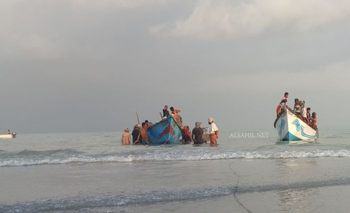 فقدان نحو 20 صيادا من سواحل الخوخة بالحديدة 