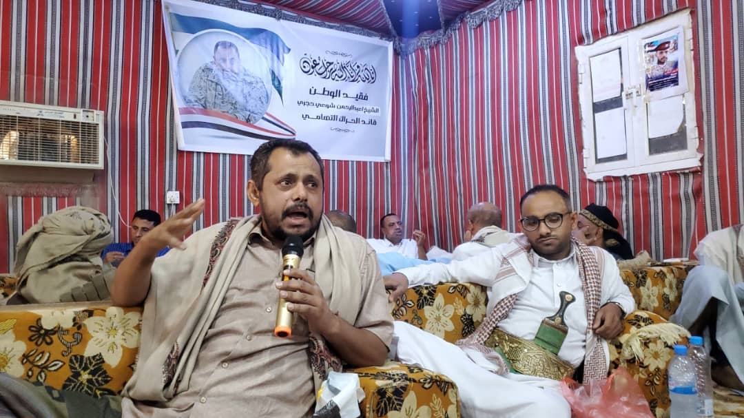 مجلس عزاء يستعرض نضال ومناقب القيادي التهامي الراحل عبدالرحمن حجري في مأرب.