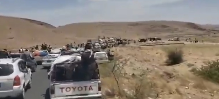لليوم الثاني.. حشود قبلية من الحدا تدخل صنعاء بالقوة رفضًا لجبايات الحوثي