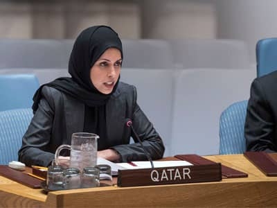 قطر توجه رسالة لغوتيريش بشأن هجوم إيران على قاعدة "العديد"