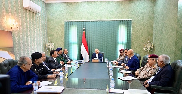 اجتماع للجنة الأمنية العليا برئاسة العليمي يكشف تخابر "أمجد خالد" مع الحوثيين